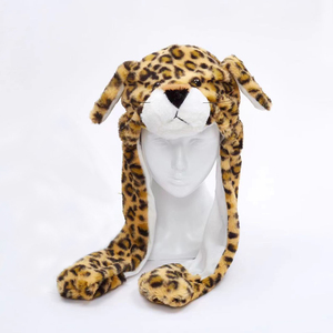 Niñas lindo Animal <span class=keywords><strong>de</strong></span> peluche conejito sombrero niños Airbag orejas móviles hasta sombreros <span class=keywords><strong>de</strong></span> peluche Cosplay fiesta fantasía dibujos animados <span class=keywords><strong>Stich</strong></span> sombreros <span class=keywords><strong>de</strong></span> invierno - Product Image 5