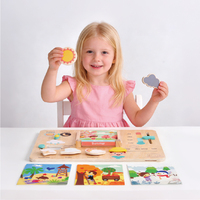 Tableau de prévision météo Montessori Jouets pour enfants Busy Board Montessori Toys