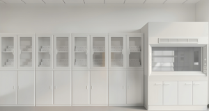 لوازم طبية مثبتة على الحائط للمستشفى ، مع درج وقفل - Product Image 3