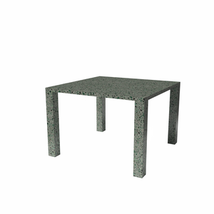 Ligne de table Table à manger industrielle en béton Table en terrazzo écologique et non toxique Îlot de cuisine - Product Image 1