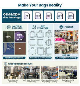 Sacs d'expédition autocollants personnalisés en rouleau, emballage de <span class=keywords><strong>colis</strong></span> <span class=keywords><strong>Vinted</strong></span>, pochettes postales en polyéthylène durables, sacs d'expédition express imperméables - Product Image 4