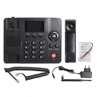 GSM Digital Schnurlostelefon unterstützt 2G/3G/4G mit Dual-SIM-Karten, multifunktionalem Farbdisplay, WLAN-Unterstützung, Desktop-Modell.