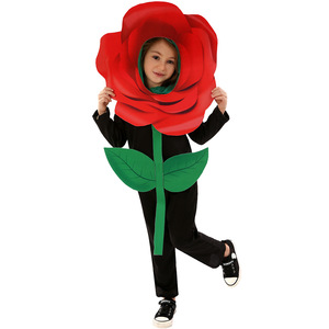 Disfraz de rosa para niños, disfraz de Halloween, carnaval, actuación, cosplay - Product Image 5