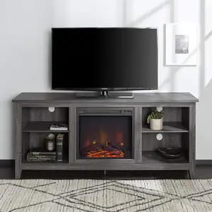 Factory wholesale hot sale cheap beautiful LED indoor TV stand electric fireplace