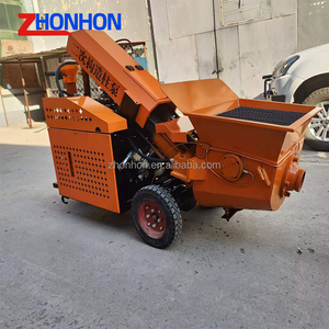 Pompe à <span class=keywords><strong>béton</strong></span> haute pression compacte pour le coulis et le remplissage des fosses de fondation sous dalle, avec <span class=keywords><strong>buse</strong></span> à profondeur de pénétration et à distance - Product Image 1
