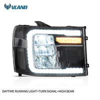 VLAND — phare avant LED pour GMC horloge 1500 sla 2007-2013, Kit accessoires de carrosserie, pièce de voiture, éclairage séquentiel