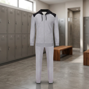 Alxin Wholesale Lightweight Casual Men's <b>Track</b> Suit 2 1 Design Polyester/Cotton Breathable Autumn Sports Jogging Sweat Suits - Product Image 3