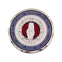 Pièces de monnaie personnalisées de haute qualité avec logo imprimé UV, en acier inoxydable, thème croix, disponible en laiton, moulage sous pression, Europe