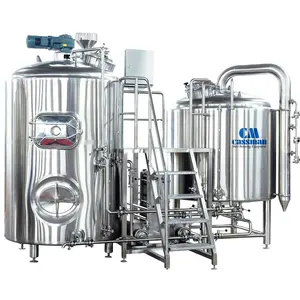 Équipement de brassage de bière artisanale 4000 l, système de production de bière, équipement de micro-brasserie
