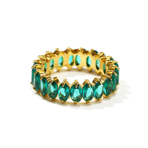 เครื่องประดับเพชรวาววาวรูปลูกบาศก์เซอร์โคเนีย925แหวนเงินแท้สำหรับผู้หญิงส่งตรงจากผู้ผลิตอินเดีย - Product Image 3