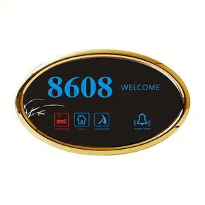 Wireless Hotel Doorbell Do Not Disturb DND Doorbell Digital Room Display System