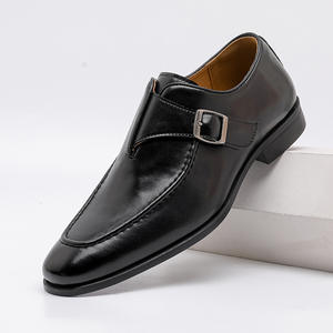 Chaussures habillées en cuir véritable pour hommes, résistantes à l'usure, pour le travail et les occasions formelles - Product Image 4