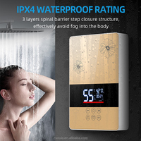 Pemanas air listrik portabel, pemanas air Shower untuk mandi, pemanas air panas Mini portabel, pemanas listrik instan 220 ~ 240V 5,5 KW
