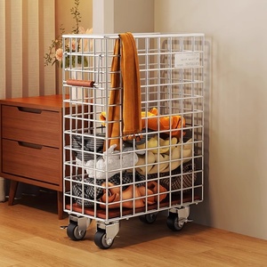 <span class=keywords><strong>Panier</strong></span> <span class=keywords><strong>à</strong></span> <span class=keywords><strong>linge</strong></span> pliable pour tapis de yoga et vêtements sales, <span class=keywords><strong>panier</strong></span> de rangement <span class=keywords><strong>étroit</strong></span> pour la maison, style vintage - Product Image 2