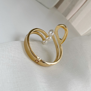 Luxury Pearl <strong>Curtain</strong> <strong>Tie</strong> <strong>Backs</strong>, <strong>Metal</strong> Magnetic <strong>Curtain</strong> Clips, No Drill Crystal <strong>Curtain</strong> Holders for Home Decor - Product Image 5