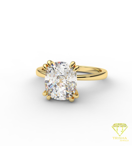 Anillo de Compromiso de Moissanita de Calidad de Exportación para Joyería Nupcial, Celebración de Bodas y Regalos, Disponible al Mejor Precio del Mercado - Product Image 2