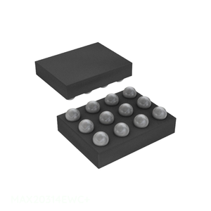 MAX20314EWC+ Circuito Integrado, Componente Electrónico, Chip, Distribuidor Autorizado, INTERRUPTOR DE CORRIENTE IC, 5%, 12WLP, 12 WFBGA, WLBGA - Product Image 1