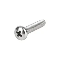 Vis à tête cylindrique cruciforme YB818 en acier inoxydable 304 zingué, A2-70 M2-M8, fixations métriques pour