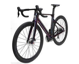 Vélo de route à changement de vitesse électronique sans fil <span class=keywords><strong>TWITTER</strong></span> RIV ETap AXS 24S, cadre entièrement en carbone, freins à disque hydrauliques, vélo de course avec roues en carbone - Product Image 2