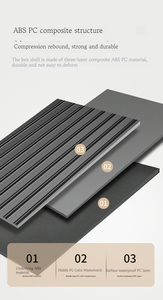 <span class=keywords><strong>Maleta</strong></span> de mano con portavasos maletas equipaje carro <span class=keywords><strong>delsey</strong></span> <span class=keywords><strong>maleta</strong></span> manija de repuesto - Product Image 3