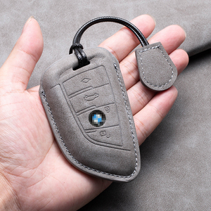 Funda de Piel Premium para Llaves de <span class=keywords><strong>BMW</strong></span> Serie 3, Serie 5 (Blade), Serie 7, 525, Venta al Por Mayor de Fábrica para Ventas Transfronterizas - Product Image 5