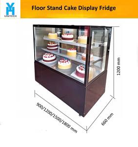 1.2m Commercial 3 Couche Gâteau Dessert Affichage Refroidisseur Boulangerie Pâtisserie Réfrigérateur Vitrine Réfrigérée pour Philippines - Product Image 2