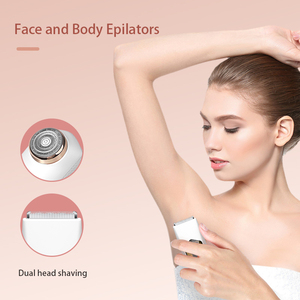 Advanced R Type Safety Dual Blade 2 en 1 Peine ajustable 1 a 12mm Body Hair Trimmer Clipper para Lady Woman - Product Image 3