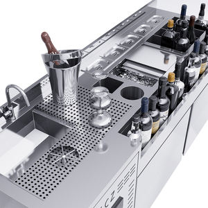 محطة بار كوكتيل مخصصة لمنصة عمل البارتندر، مجموعة كاملة من معدات البار على الطراز الأمريكي، مورد معدات البار - Product Image 4