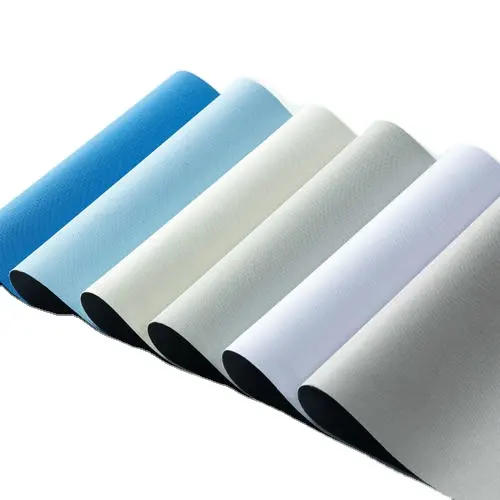 Manufacture Factory Colorful Curtain Fabric Roll Sheer Curtain Roller Blinds