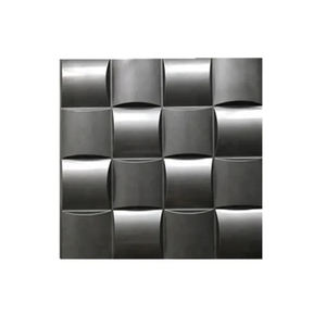 لون أسود متوفر في المخزون ديكور داخلي مقاوم للهب مقاوم للماء ورق حائط ثلاثي الأبعاد من كلوريد البولي فينيل لوحة حائط ثلاثية الأبعاد - Product Image 4