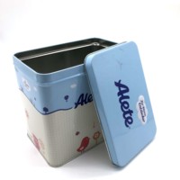 Boîte en métal pour thé et café, personnalisée, de qualité alimentaire
