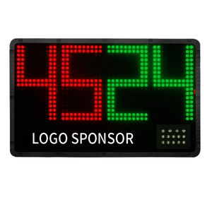 Cheetie บอร์ด CP99สำหรับเล่นฟุตบอล, แบตเตอรี่ LED อิเล็กทรอนิกส์เปลี่ยนผู้เล่นกระดานผู้ตัดสินการแสดงผล - Product Image 4