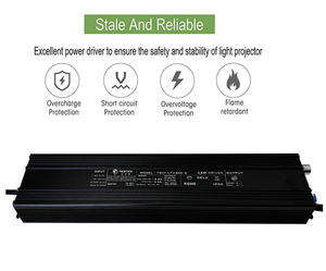 Convertisseur de puissance étanche 3in1 à gradation 0-10V PWM Driver de LED <span class=keywords><strong>650</strong></span> <span class=keywords><strong>Watt</strong></span> Entrée 100V 220V 277V Sortie 28-56V CC <span class=keywords><strong>Alimentation</strong></span> LED - Product Image 5