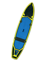 Planche à pagaie gonflable (SUP) de 335 cm (11 pieds) - Matériel PVC Utilisation en eaux océaniques Comprend une pompe Kit de réparation Convient aux débutants