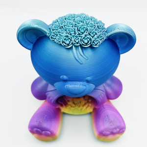 Candy Color طراز جديد 3D مطبوعة دببة ألعاب صغيرة مادة PLA صب مخصص للأطفال - Product Image 6