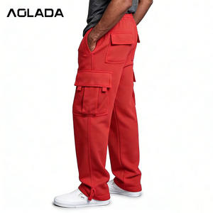 Pantaloni Cargo da <span class=keywords><strong>Uomo</strong></span> in Cotone Chino di Alta Qualità, Stile Casual, Produzione Cinese Personalizzata all'Ingrosso - Product Image 4