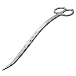 Lubanzuo Stainless Steel Aquarium <b>Shears</b> Straight Curved Wavy Head Aquatic Plant Trim <b>Tool</b> Durable For Fish Tank Maintenance - Product Image 2
