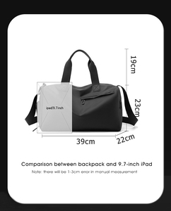 Bolsos <span class=keywords><strong>de</strong></span> Gimnasio Grandes para Hombre Black Weekend <span class=keywords><strong>de</strong></span> Viaje Deportivo Oxford para Seco y Húmedo Personalizables para Chicos con Logo - Product Image 5
