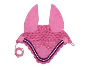 Voile de mouche de cheval élégant Bonnet d'oreille en crochet moderne avec contrôle du bruit Léger et confortable pour l'équitation et les spectacles - Product Image 2