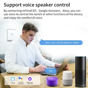 Interruttore Intelligente WiFi Tuya 16A 20A, Controllo Bidirezionale, Mini Interruttore Universale in Plastica, Compatibile con Smart Life, Alexa, Google Home, Alice - Product Image 5