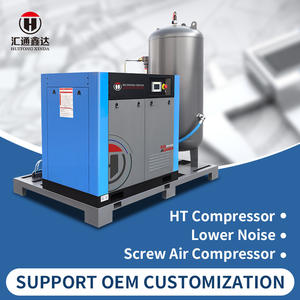 Compresseur d'air à vis monté sur châssis Iraq Air Compressor 900 CFM 7,5KW 11KW 15KW avec découpe laser intégrée - Product Image 1