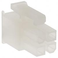 Boîtier de connecteur Mini-Fit Jr. MOLEX 39012040, 0039012040, 39-01-2040, 2 broches, avec oreilles de montage sur panneau, naturel