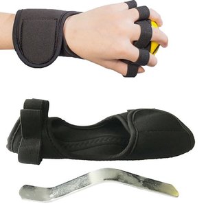 Peralatan Kebugaran Rehabilitasi Orthosis Jari Latihan Kekuatan Pegangan Jari Belat Bola - Product Image 3