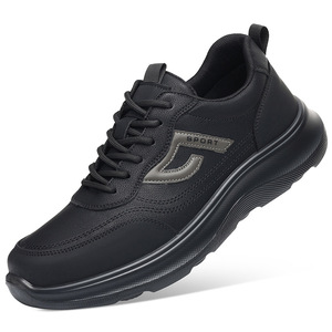 Men's Casual Walking Shoes Leather Rubber Sole Low Heel Anti Slip <b>EVA</b> Midsole Comfortable Leisure Wear Wenzhou Origin - Product Image 5