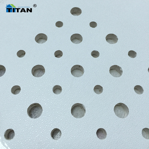 Trang trí plafond laminas de Cielo raso En PVC thạch cao Trần treo lưới gạch Trần 60x60 CẠNH VUÔNG - Product Image 5