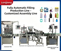 Machine de capsulage pneumatique certifiée CE, pressage automatique pour flacons ronds à tête de pompe dans l'emballage cosmétique