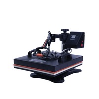 Machine de transfert thermique par sublimation 8 en 1, presse à chaud automatique à plat 15*15 pouces, machine de transfert pour T-shirts, vente chaude