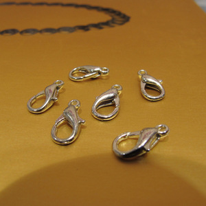 502 Lobster Clasp 12mm <b>Metal</b> Jewelry Buckle For Necklaces <b>Bracelets</b> Pearl Jewelry Accessories - Product Image 1
