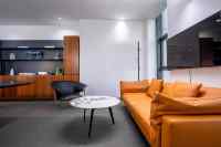 Ensemble de canapés modulaires de design italien, canapé-lit en tissu de haute qualité pour le bureau et le salon, moderne