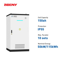 Batterie de stockage d'énergie industrielle et commerciale Beny 115 kWh 230 kWh 241 kWh 400 V avec refroidissement par air IP55 C4 et interfaces Modbus CAN RS485